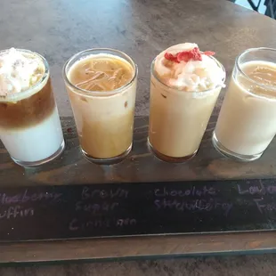 Iced Latte Flight