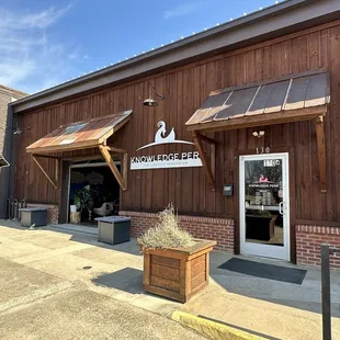 Front Entrance, near a main road