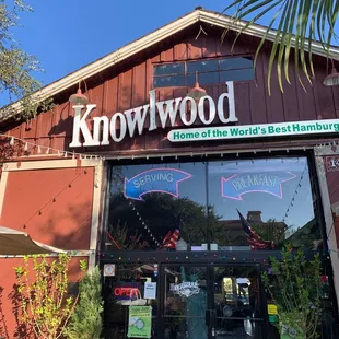 Front of the restaurant