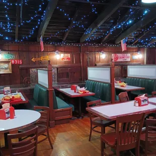 Almost every table filthy