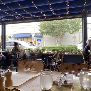 love when they open the windows/doors in October