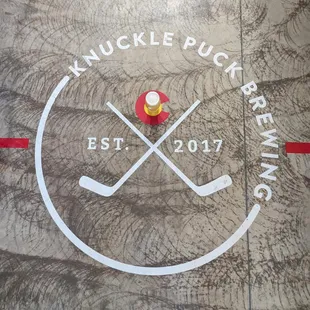 Knuckle Puck Brewing, a hockey themed brewery!