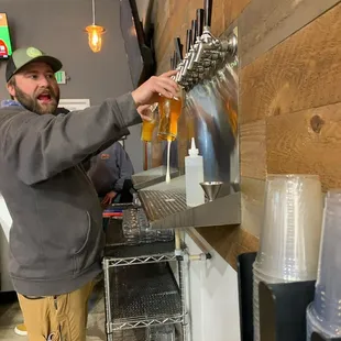 Tanner Gifford, brewer extraordinaire!