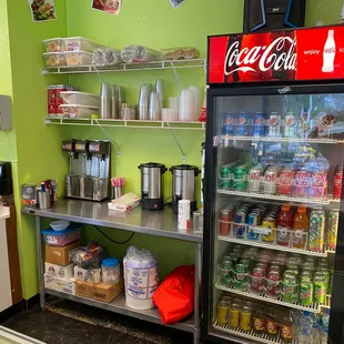 a coke machine