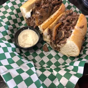 Philly Cheese Steak Sandwich