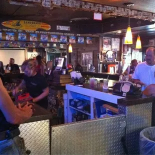 people at the bar