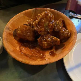 Honey barbecue boneless wings