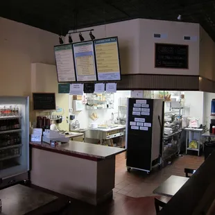 The open kitchen, like the rest of the restaurant, was spotless.