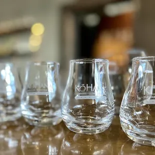 Getting ready for a tasting