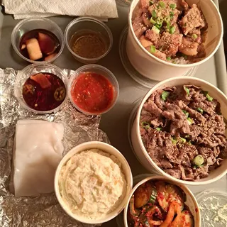 Marinated Pork Belly Bowl