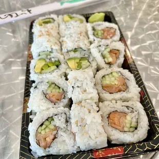 Alasken Roll and V3 Roll