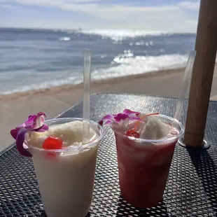 Lava flow and a pina colada