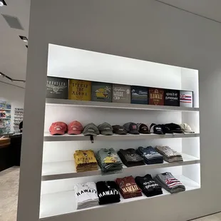 T-shirt designs and caps