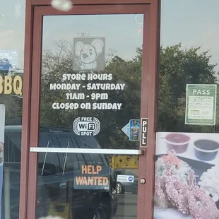 store hours