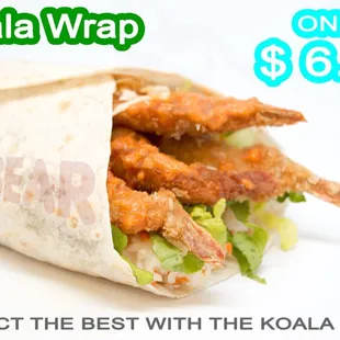 Koala Wrap Shrimp style