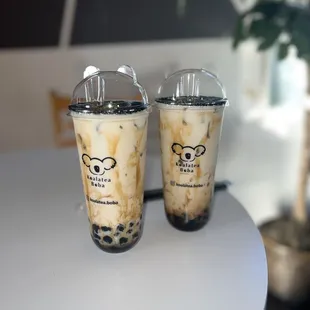 Black Sugar Boba Latte