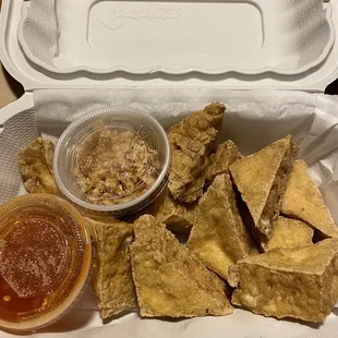 Fried tofu