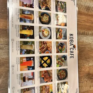 The picture menu.