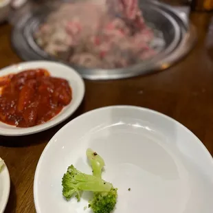 broccoli on a plate