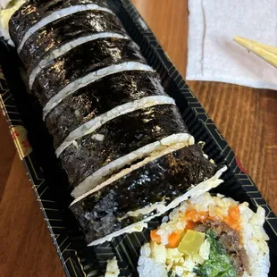beef bulgogi gim-bap