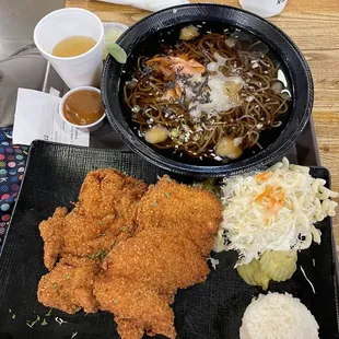A1. M4. Chicken Katsu and Ice Soba