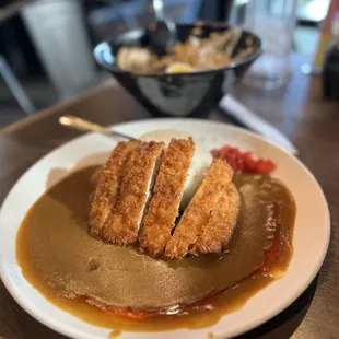 Pork Katsu rice