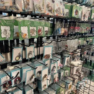 Bootleg keychain section