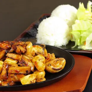 Spicy Chicken ans Mashuroom