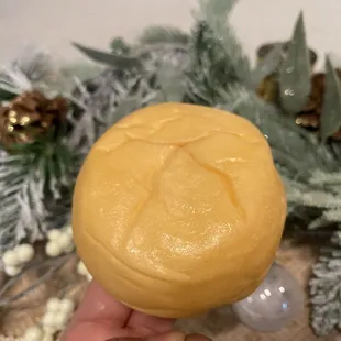 Milk custard bun.