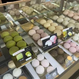 1.8.25 case of mochi...green tea, strawberry and mango are top sellers