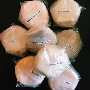 Mochi flavors