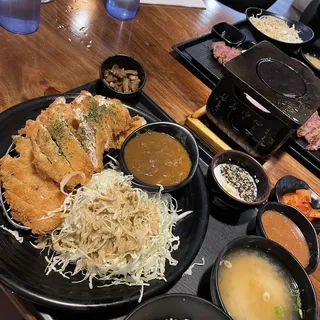Curry Chicken Cutlet Combo