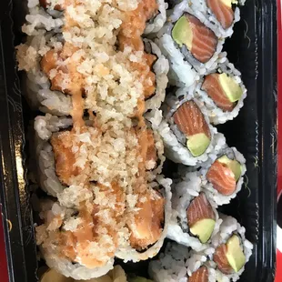 food, sushi and sashimi