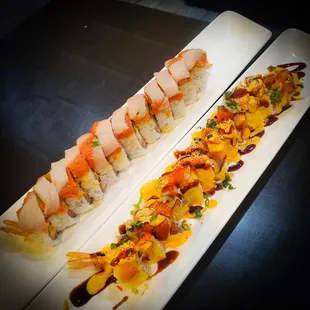 Dragon roll &amp; Giants roll - yum