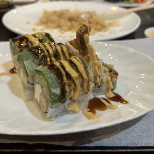 Mexican roll (jalapeno topping)