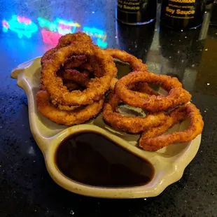 Fried squid or ika as an app