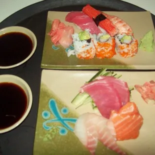 sashimi, sushi, food, sushi and sashimi