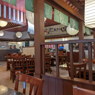 First time able to dine in. Nice environment