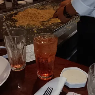 a person preparing food
