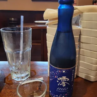 Sparkling sake