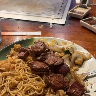 steak, food