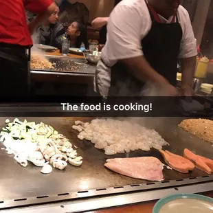 sushi and sashimi