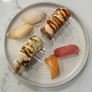 sushi, food, sashimi, sushi and sashimi