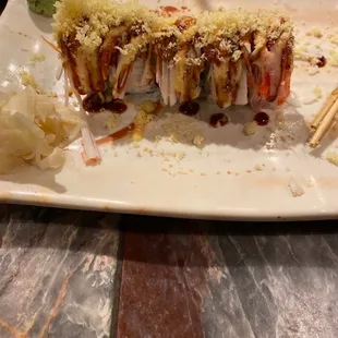 shaggy dog sushi