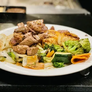 HARUKO FILET MIGNON with side of Scallop