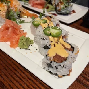 sushi and sashimi, food, sashimi, sushi