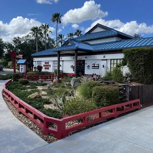 Outside entrance