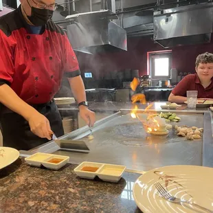 Ray, the amazing Chef