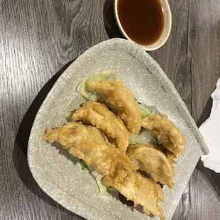 Fried gyoza