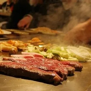 teppanyaki-style cuisine